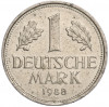 1 марка 1988 года F Западная Германия (ФРГ)