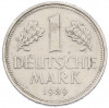 1 марка 1989 года D Западная Германия (ФРГ)