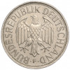 1 марка 1989 года F Западная Германия (ФРГ)