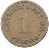 1 пфенниг 1892 года А Германия