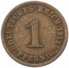 1 пфенниг 1911 года A Германия
