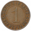 1 рейхспфенниг 1931 года F Германия