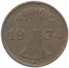 1 рейхспфенниг 1934 года A Германия