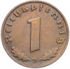 1 рейхспфенниг 1938 года D Германия