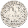 1/2 марки 1905 года F Германия