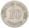 10 пфеннигов 1876 года A Германия