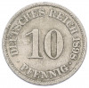 10 пфеннигов 1898 года A Германия