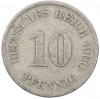 10 пфеннигов 1900 года J Германия
