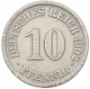 10 пфеннигов 1902 года A Германия