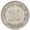 10 пфеннигов 1904 года A Германия