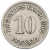 10 пфеннигов 1907 года A Германия
