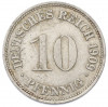 10 пфеннигов 1909 года D Германия