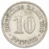10 пфеннигов 1912 года D Германия