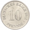 10 пфеннигов 1915 года D Германия
