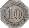 10 пфеннигов 1916 года Германия — город Шнайдемюль (Нотгельд)