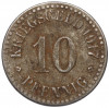 10 пфеннигов 1917 года Германия — город Кассель (Нотгельд)