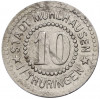 10 пфеннигов 1917 года Германия — город Мюльхаузен (Нотгельд)