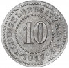 10 пфеннигов 1917 года Германия — город Немецкая Илава (Айлау) (Нотгельд)
