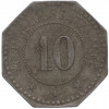 10 пфеннигов 1917 года Германия — город Сааргемюнд (Нотгельд)