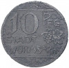 10 пфеннигов 1918 года Германия — город Вормс (Нотгельд)