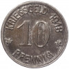 10 пфеннигов 1918 года Германия — город Кобленц (Нотгельд)
