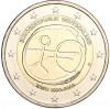 2 евро 2009 года G Германия «10 лет монетарной политики ЕС (EMU) и введения евро»