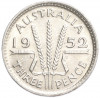 3 пенса 1952 года Австралия