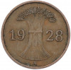1 рейхспфенниг 1928 года A Германия