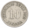 10 пфеннигов 1912 года F Германия