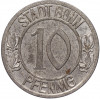 10 пфеннигов 1920 года Германия — город Бонн «Бетховен» (Нотгельд)