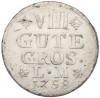 8 грошей 1758 года Брауншвейг-Вольфенбюттель