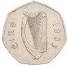 50 пенсов 1983 года Ирландия