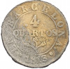 4 кварто 1813 года Испания — провинция Барселона
