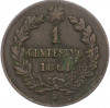1 чентезимо 1861 года Италия