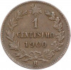 1 чентезимо 1900 года Италия
