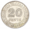 20 центов 1943 года Малайя