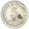 5 центов 1945 года Малайя