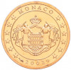2 евроцента 2002 года Монако