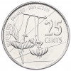 25 центов 2021 года Сейшелы