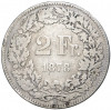 2 франка 1878 года Швейцария