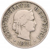 5 раппенов 1881 года Швейцария