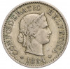 5 раппенов 1884 года Швейцария