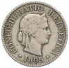 5 раппенов 1895 года Швейцария