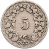 5 раппенов 1905 года Швейцария