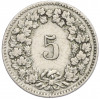 5 раппенов 1908 года Швейцария