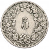 5 раппенов 1914 года Швейцария
