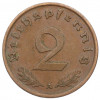 2 рейхспфеннига 1939 года A Германия