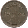 2 рентенпфеннига 1924 года A Германия