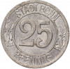 25 пфеннигов 1920 года Германия — город Бонн «Бетховен» (Нотгельд)