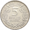 5 рейхсмарок 1925 года D Германия «Тысячелетие Рейнланда»